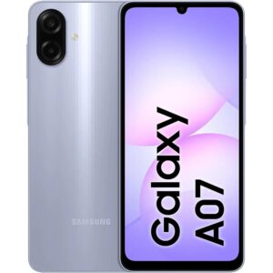 samsung galaxy a07 smartphone Écran 6,7 pouces 4+64 go (version moyen orient) batterie 5000 mah double sim double veille android smartphone 4g (adaptateur secteur non inclus)