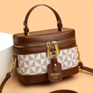 mini sac à main Élégant pour femme avec bandoulière réglable fermeture Éclair, sac polyvalent pour le travail, téléphone & portefeuille, cadeau pour elle, /noir//