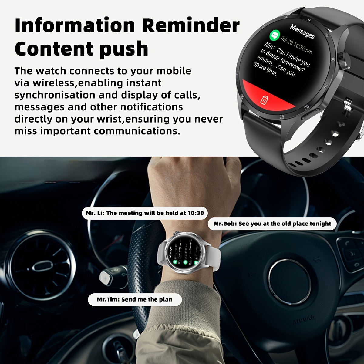 montre connectée gt5 pro pour hommes avec Écran hd 3,86 pouces, appels sans fil, 100+ modes sportifs, assistant vocal ia, chargement usb, traqueur de fitness extérieur avec boussole, compatible android & iphone, design métallique Élégant, Écran haute résolution, autonomie longue durée montre connectée gt5 pro pour hommes avec Écran hd 3,86 pouces, appels sans fil, 100+ modes sportifs, assistant vocal ia, chargement usb, traqueur de fitness extérieur avec boussole, compatible android & iphone, design métallique Élégant, Écran haute résolution, autonomie longue durée