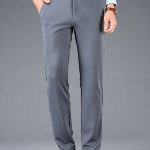 pantalon droit tube long taille haute casual léger Été quatre saisons style western