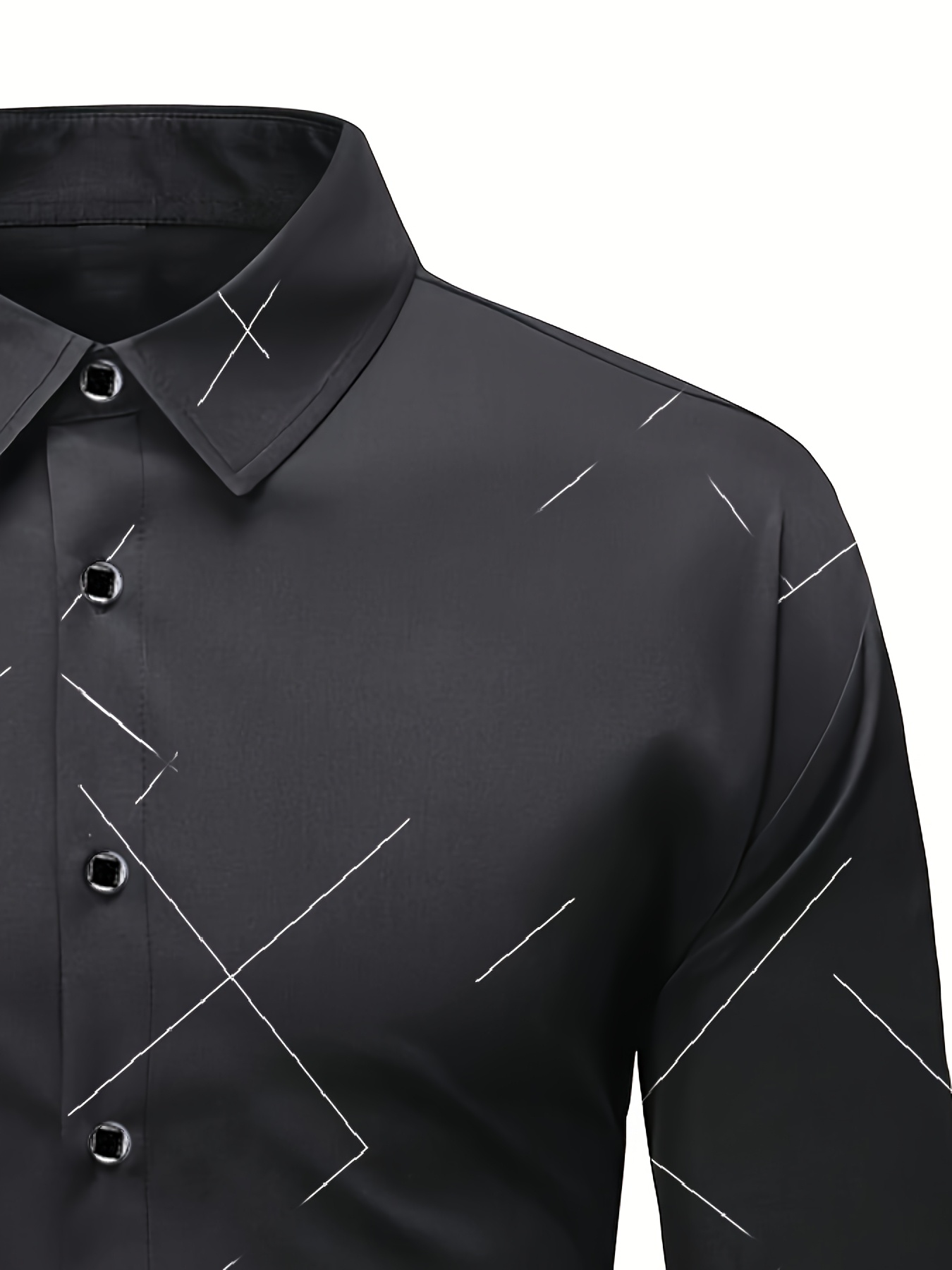 la chemise de couleur unie intègre des éléments de ligne tendance, ajoutant une touche fraîche au style classique. avec des boutons exquis et une coupe ajustée, elle met en valeur un air élégant. conçue pour répondre aux besoins vestimentaires des hommes d'occident. la chemise de couleur unie intègre des éléments de ligne tendance, ajoutant une touche fraîche au style classique. avec des boutons exquis et une coupe ajustée, elle met en valeur un air élégant. conçue pour répondre aux besoins vestimentaires des hommes d'occident.