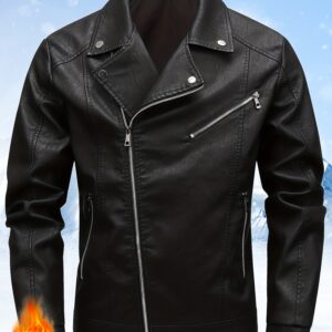 manteau d'hiver pour homme de haute qualité avec fermeture éclair tendance confortable, durable et cadeau idéal pour lui