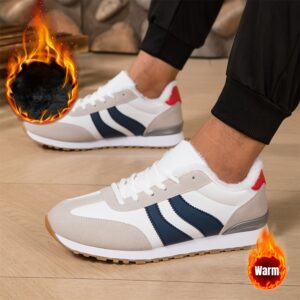 chaussures de sport, nouveau modèle hiver velours chaud pour femmes, chaussures de course, chaussures de marche, chaussures décontractées, polyvalentes pour quotidien et sport en extérieur, design tendance, style couple pour femmes