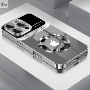 coque de téléphone en verre électroplaqué avec motif de panneau noir et aperture apple, protection d'objectif, adaptée pour for iphone 17 air, 17 pro, 17 pro max, 16, 16 plus, 16 pro, 16 pro max, 15, 15 plus, 15 pro, 15 pro max, 14, 14 plus, 14 pro, 14 pro max, 13, 13 pro, 13 pro max, 12, 12 pro, 12 pro max, 11, 11 pro, 11 pro max, anti salissure, tendance et à la mode