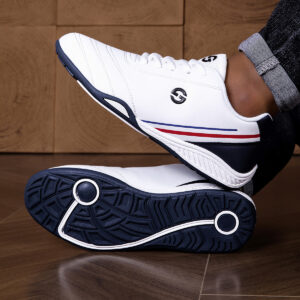 chaussures basses légères pour homme dessus en pu, semelle md, lacets, toutes saisons, style business casual pour bureau, voyage, jogging chaussures minimalistes multifonctionnelles (pas en gros) entretien facile