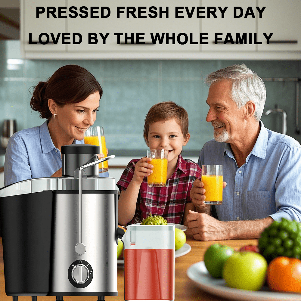 extracteur multifonction avec contrôle à 2 vitesses, large goulotte d'alimentation et taux d'extraction de jus Élevé, machine à jus frais pour fruits et légumes, machine de cuisine avec verrou de sécurité, protection contre la surchauffe et design facile à nettoyer, idéal comme cadeau de noël et halloween pour la famille et les amis extracteur multifonction avec contrôle à 2 vitesses, large goulotte d'alimentation et taux d'extraction de jus Élevé, machine à jus frais pour fruits et légumes, machine de cuisine avec verrou de sécurité, protection contre la surchauffe et design facile à nettoyer, idéal comme cadeau de noël et halloween pour la famille et les amis