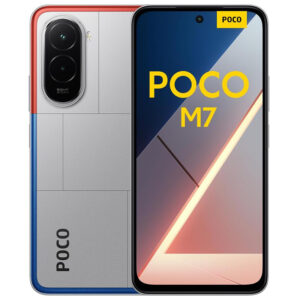 xiaomi poco m7 smartphone, 6 go + 128 go, processeur snapdragon® 685, Écran 6,9” fhd+, appareil photo principal 50 mp, batterie 7000 mah (typ), chargeur non inclus 25062pc34e