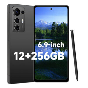 s25 ultra 2026 mise à jour 12 go + 256 go smartphone android débloqué, téléphone portable grand Écran 6,9", double sim, charge rapide, gps, stylet, caméra ia, téléphone Économique avec Écouteurs, options multi couleurs
