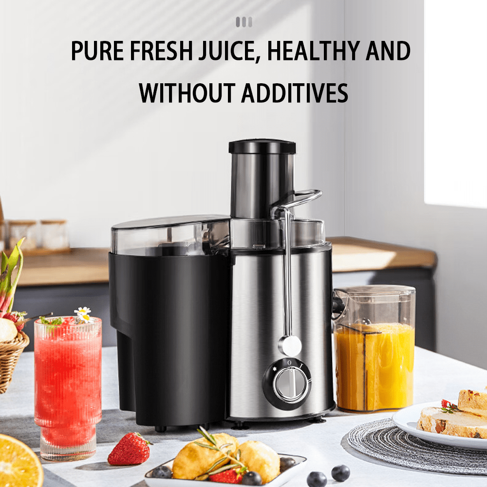 extracteur multifonction avec contrôle à 2 vitesses, large goulotte d'alimentation et taux d'extraction de jus Élevé, machine à jus frais pour fruits et légumes, machine de cuisine avec verrou de sécurité, protection contre la surchauffe et design facile à nettoyer, idéal comme cadeau de noël et halloween pour la famille et les amis extracteur multifonction avec contrôle à 2 vitesses, large goulotte d'alimentation et taux d'extraction de jus Élevé, machine à jus frais pour fruits et légumes, machine de cuisine avec verrou de sécurité, protection contre la surchauffe et design facile à nettoyer, idéal comme cadeau de noël et halloween pour la famille et les amis