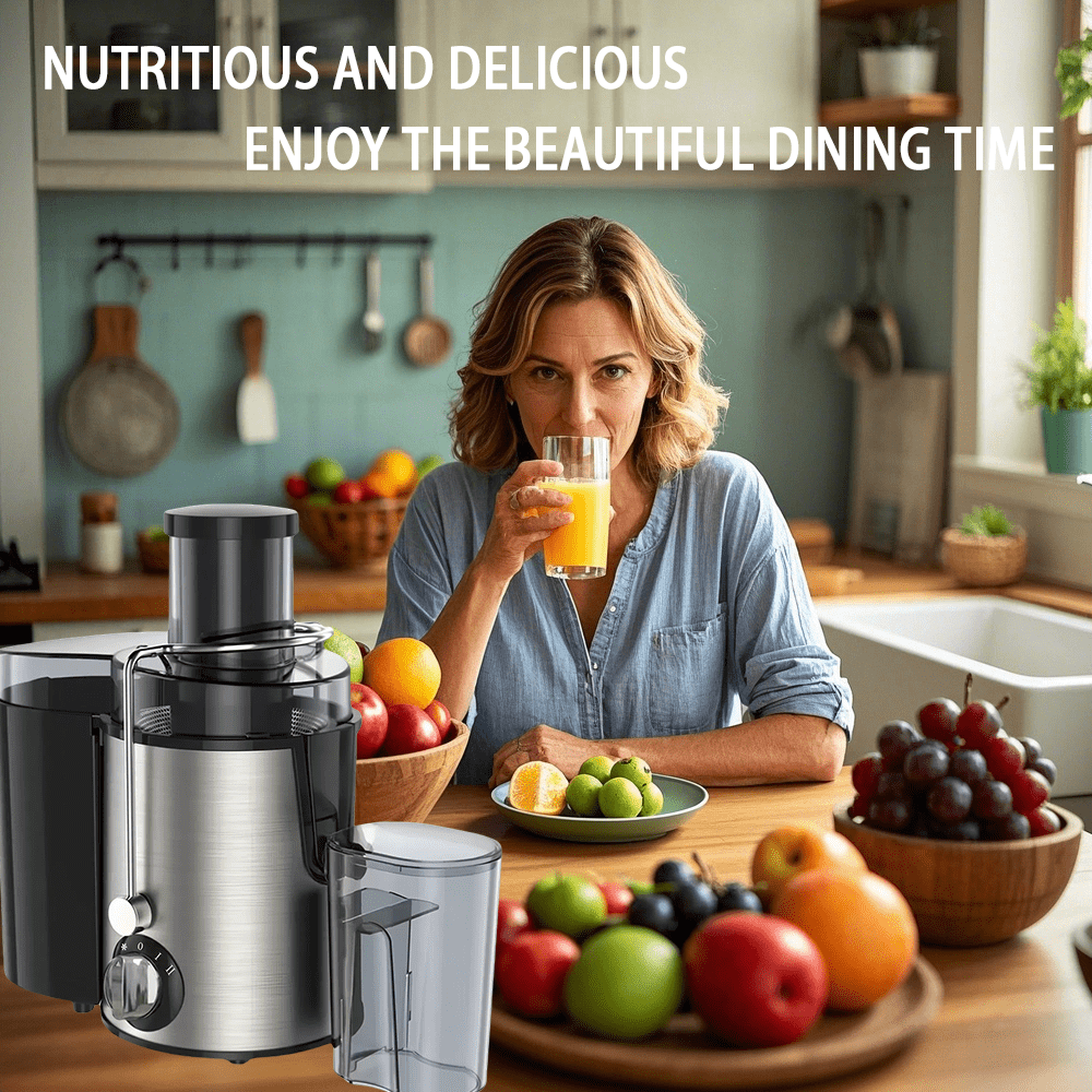 extracteur multifonction avec contrôle à 2 vitesses, large goulotte d'alimentation et taux d'extraction de jus Élevé, machine à jus frais pour fruits et légumes, machine de cuisine avec verrou de sécurité, protection contre la surchauffe et design facile à nettoyer, idéal comme cadeau de noël et halloween pour la famille et les amis extracteur multifonction avec contrôle à 2 vitesses, large goulotte d'alimentation et taux d'extraction de jus Élevé, machine à jus frais pour fruits et légumes, machine de cuisine avec verrou de sécurité, protection contre la surchauffe et design facile à nettoyer, idéal comme cadeau de noël et halloween pour la famille et les amis