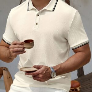chemise homme pearson obm nouveau modèle color block, motif ananas en tissu doux, respirant pour tenue décontractée et professionnelle en extérieur, idéale pour vacances et occasions formelles, essentielle pour un usage quotidien