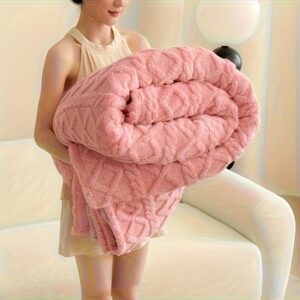 couverture plush opulente ultra douce polaire confortable pour personnes | polyvalente pour canapé, lit, bureau & voyage | lavable en machine, adaptée à toutes les saisons | disponible en différentes tailles & couleurs neutres