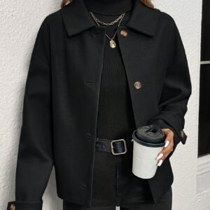 manteau trois couleurs sur mesure pour femmes avec doublure en bambou.