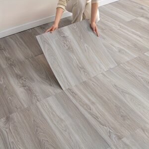 12/24 autocollants de sol 3d adhésifs antidérapants à motif bois, vinyle résine facile à poser et à retirer, papier peint imperméable, idéal pour rénovation de meubles et projets diy