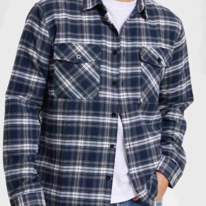 chemise à carreaux décontractée pour homme, manches longues, col, boutonnée, poches exquises, tissu léger et respirant, motif à carreaux classique, idéale pour les sorties quotidiennes, les vacances, le camping et les trajets en voiture au printemps et en été
