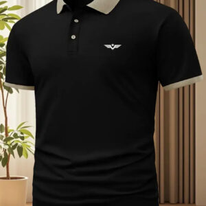 lmh144 2602 chemise de golf d'été à manches courtes pour hommes, imprimé motif unique, élégante, polo décontractée et confortable pour entraînement de tennis